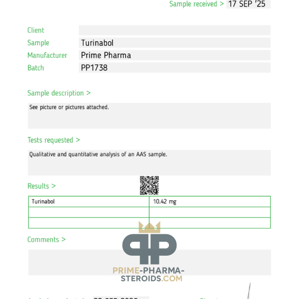 Turinabol Prime Pharma